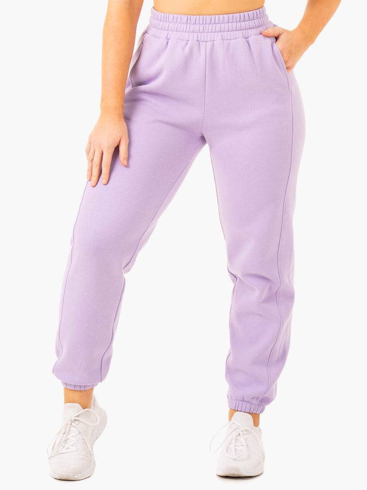 Women\'s Ryderwear Women Track Pants Sideline Track Pants Lilac | NZ3083MA