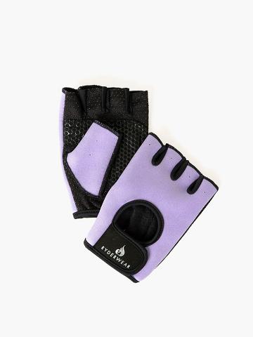 Men's Ryderwear Men Gloves Lifting Gloves Lavender | NZ1608NB