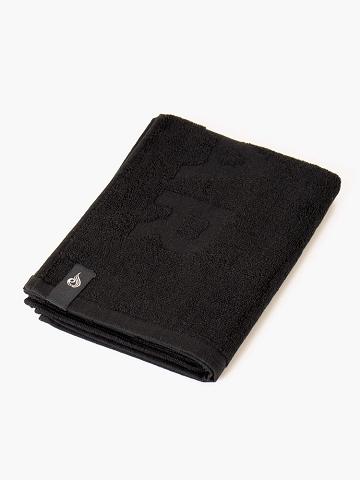 Men's Ryderwear Men Gym Towel Accessories Black | NZ1627KI