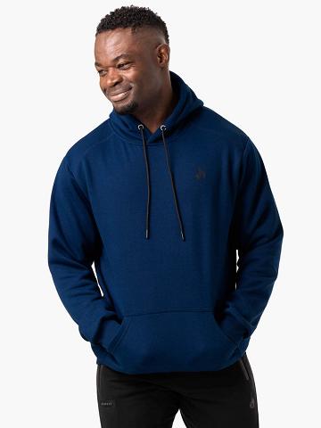 Men's Ryderwear Men Hoodie Reset Pullover Hoodie Blue | NZ1482EX