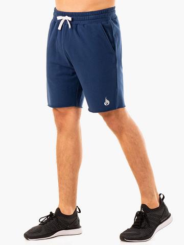 Men's Ryderwear Men Shorts Recharge Track Gym Shorts Blue | NZ1404EX