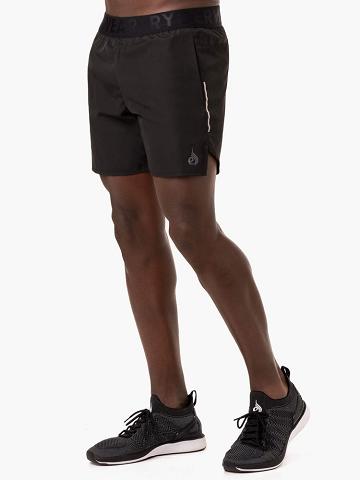 Men's Ryderwear Men Shorts Strength Performance Shorts Black | NZ1416GL