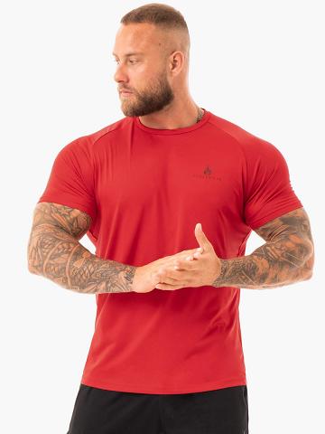 Men's Ryderwear Men T Shirts Breeze T Shirts Red | NZ1204AP