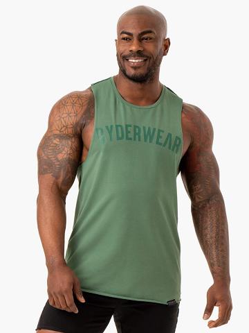 Men's Ryderwear Men Tanks Force Baller Tank Tanks Green | NZ1108LH