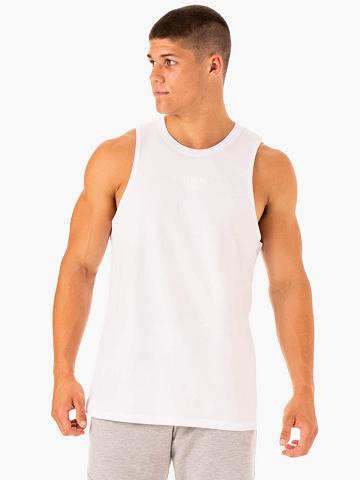 Men's Ryderwear Men Tanks Limitless Baller Tank Tanks White | NZ1150OR