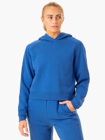 Women's Ryderwear Women Hoodie Sideline Hoodie Cobalt Blue | NZ1696OR