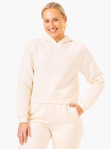 Women's Ryderwear Women Hoodie Sideline Hoodie Vanilla | NZ1704JJ