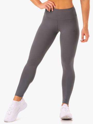 Women's Ryderwear Women Leggings Adapt High Waisted Scrunch Leggings Grey | NZ1729HK