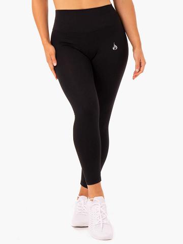 Women's Ryderwear Women Leggings Base Full Length High Waisted Leggings Black | NZ1912JJ