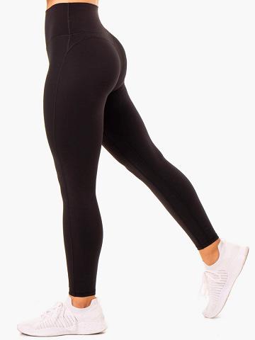 Women's Ryderwear Women Leggings NKD Align Leggings Black | NZ1924EX