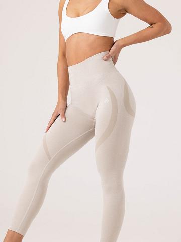 Women's Ryderwear Women Leggings Sculpt Seamless Leggings Stone Marl | NZ1831FM