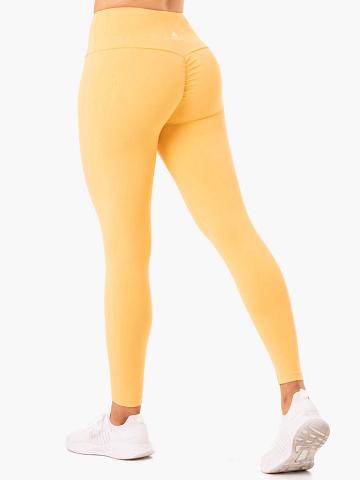 Women's Ryderwear Women Leggings Staples Scrunch Bum Leggings Mango | NZ1736VD