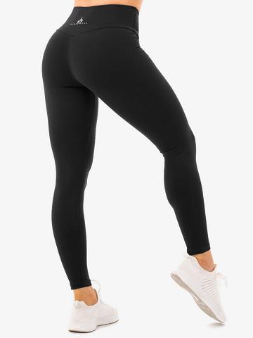 Women's Ryderwear Women Leggings Staples High Waisted Leggings Black | NZ1759ZG