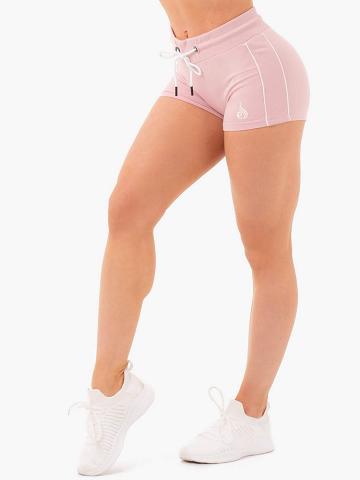 Women's Ryderwear Women Shorts High Waisted Track Shorts Pink | NZ2007IS