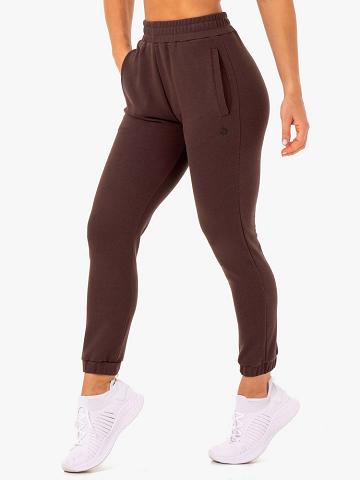 Women's Ryderwear Women Track Pants Adapt Track Pants Chocolate | NZ3044ZG