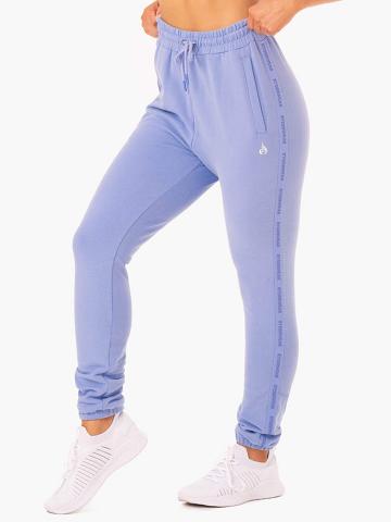 Women's Ryderwear Women Track Pants Base High Waisted Track Pants Purple | NZ3051FM