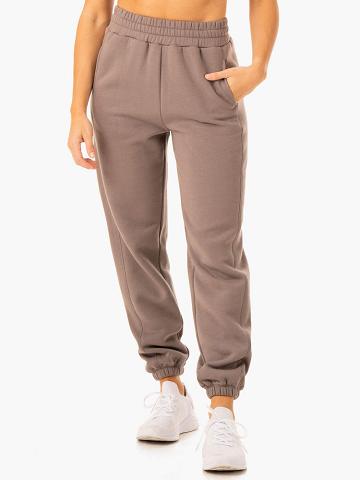 Women's Ryderwear Women Track Pants Sideline Track Pants Taupe | NZ3077YU