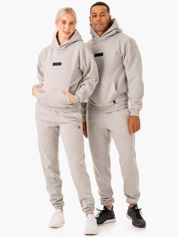 Women's Ryderwear Women Track Pants Unisex Track Pants Grey Marl | NZ3066NB